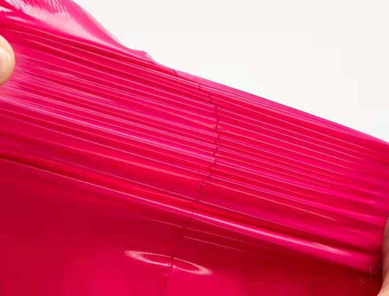 宁晋玫红色快递袋-05